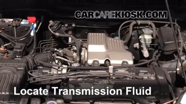 2000 Honda CR-V EX 2.0L 4 Cyl. Liquide de transmission Vérifier le niveau de liquide